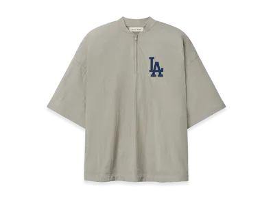 FEAR OF GOD ESSENTIALS Dodger 3/4 Sleeve Pullover "Seal"