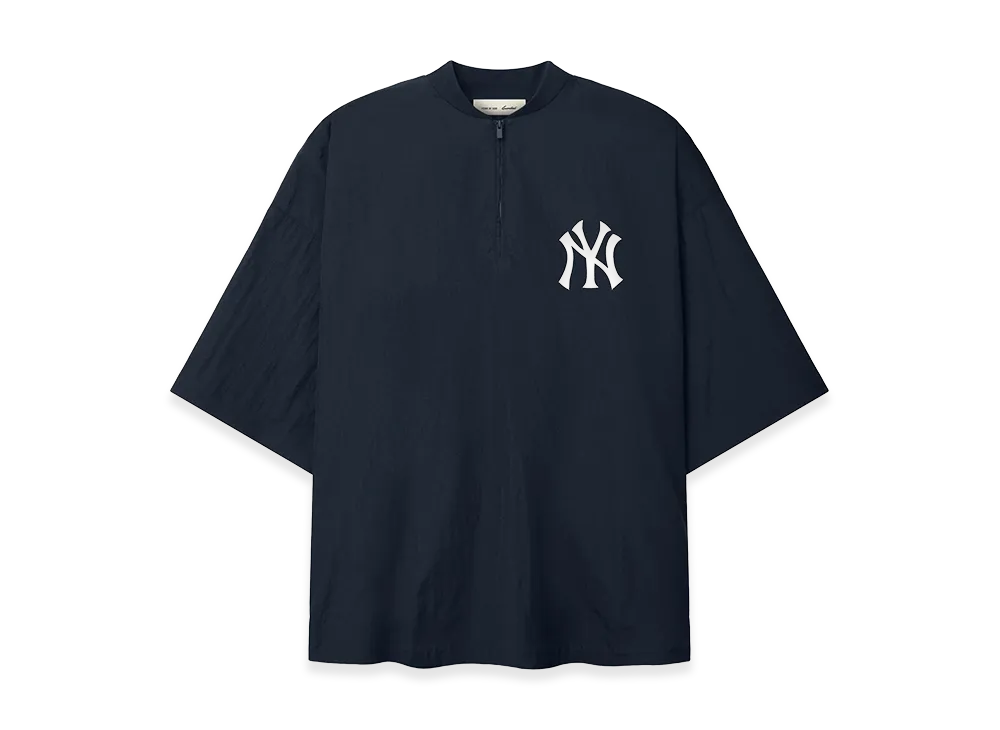 FEAR OF GOD ESSENTIALS Yankees 3/4 Sleeve Pullover "Dark Sapphire"