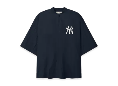 FEAR OF GOD ESSENTIALS Yankees 3/4 Sleeve Pullover "Dark Sapphire"