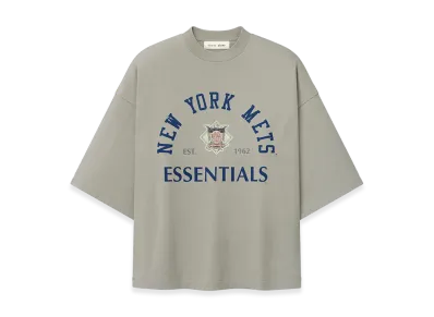 FEAR OF GOD ESSENTIALS Mets National League Merch Tee "Seal"