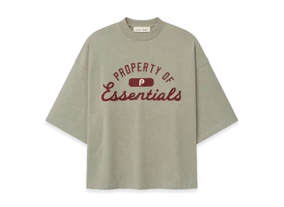 FEAR OF GOD ESSENTIALS Phillies Merch Tee "Seal Heather"