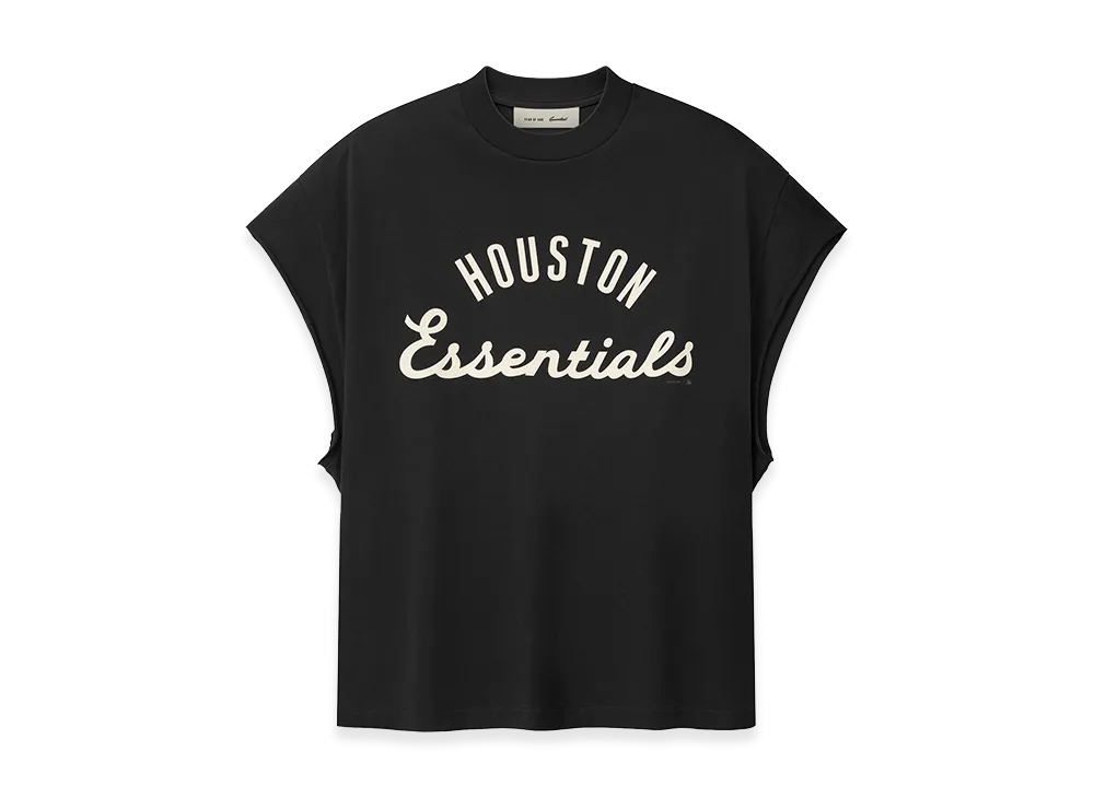 FEAR OF GOD ESSENTIALS Astros 90s Cut Off "Black"