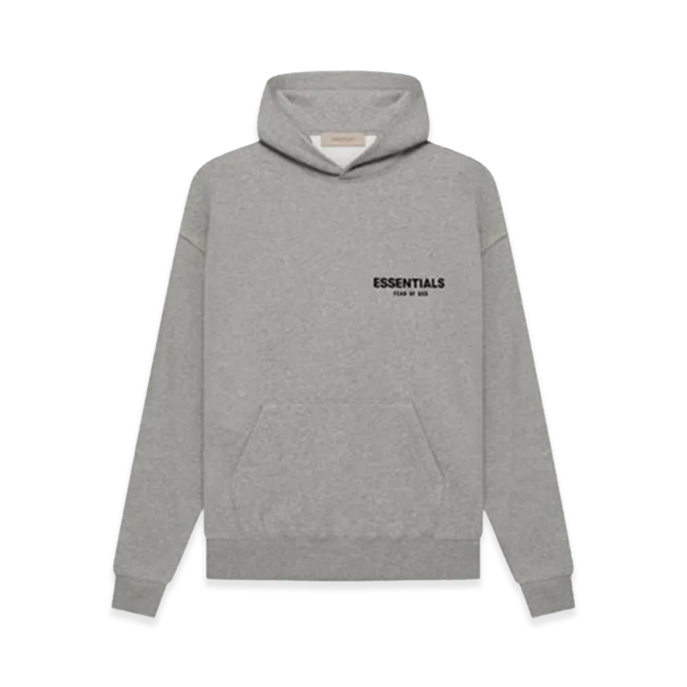 FEAR OF GOD ESSENTIALS Back Logo Sweat Hoodie "Dark Oatmeal"