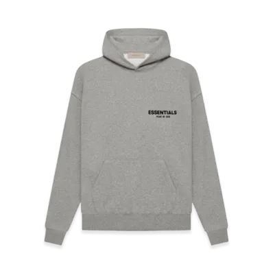 FEAR OF GOD ESSENTIALS Back Logo Sweat Hoodie "Dark Oatmeal"