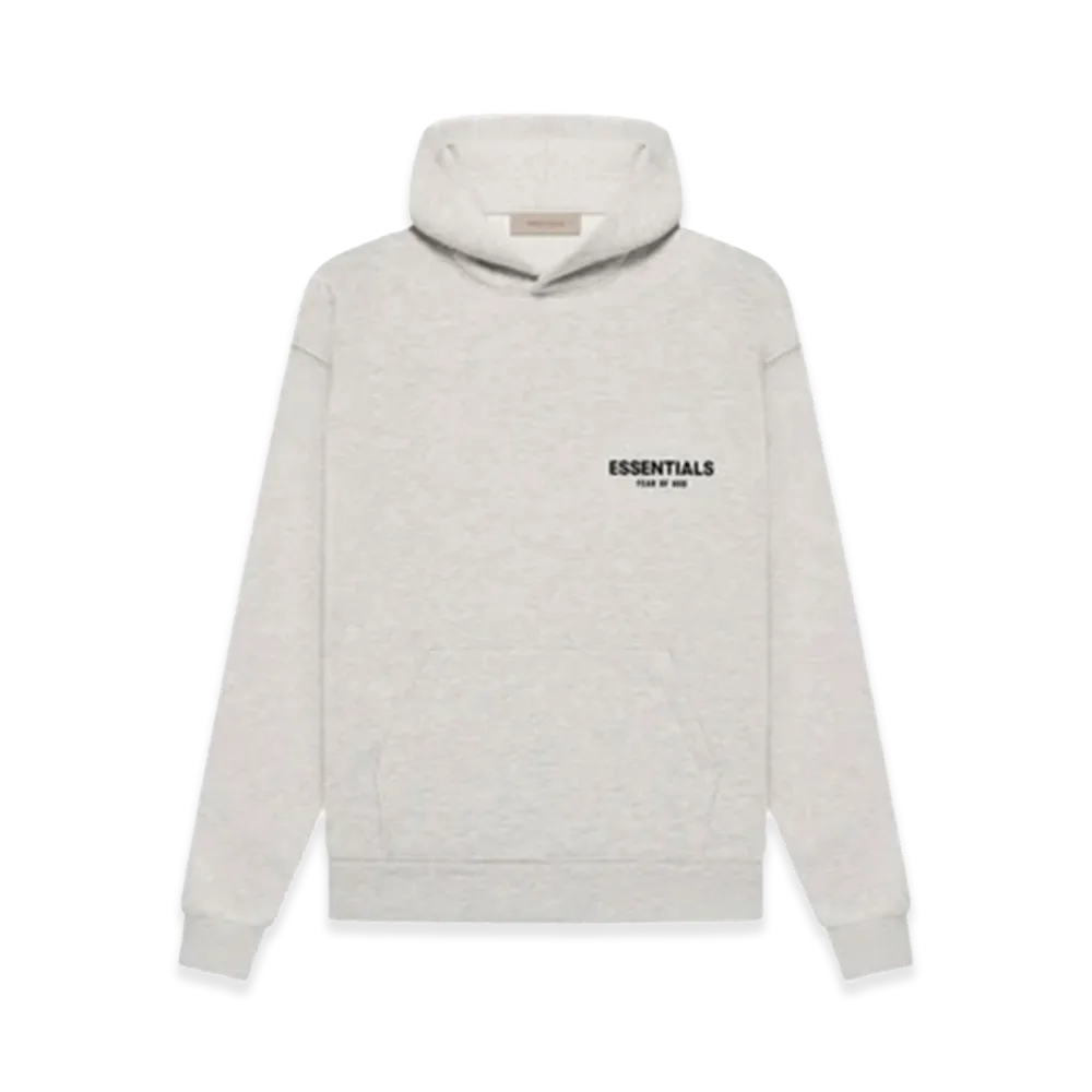 FEAR OF GOD ESSENTIALS Back Logo Sweat Hoodie "Light Oatmeal"
