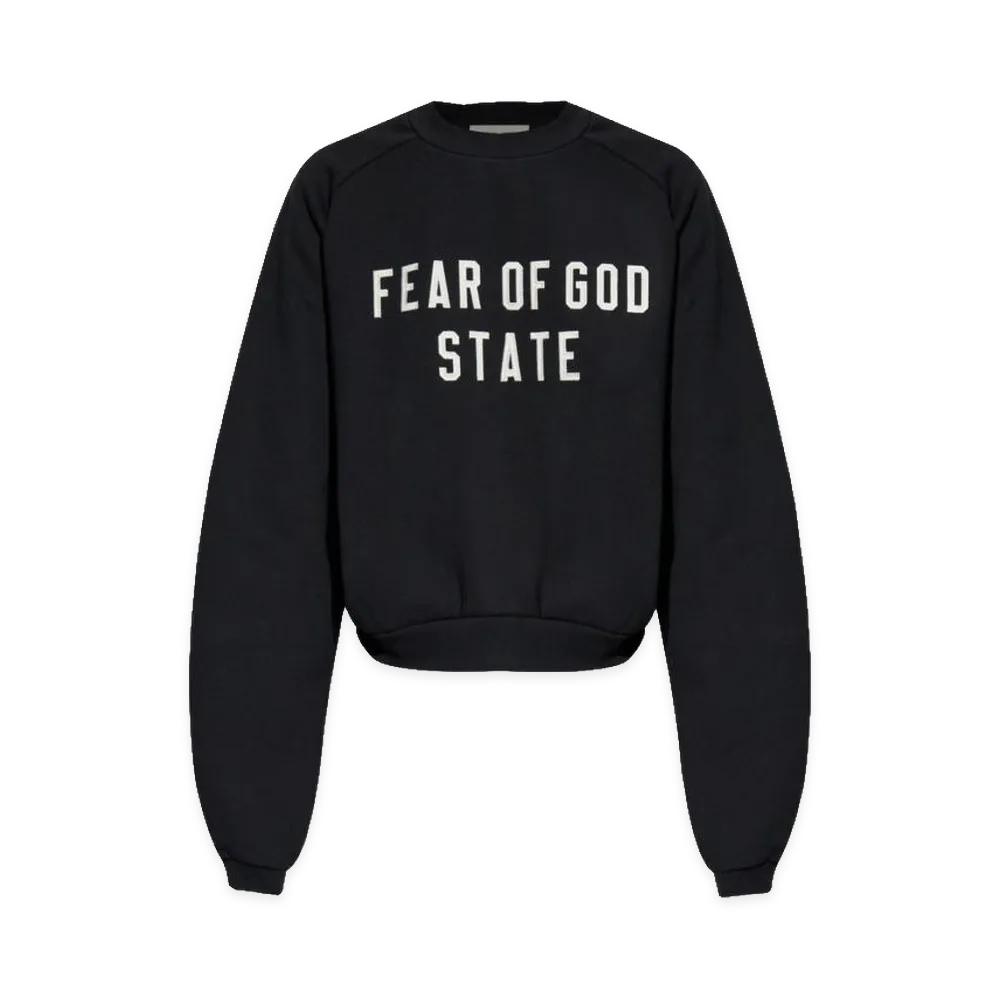FEAR OF GOD ESSENTIALS Women's Sweatshirt "Jet Black"
