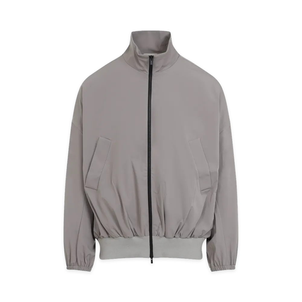 FEAR OF GOD High Neck Vented Track Polyamide Jacket "Deer/Gray"