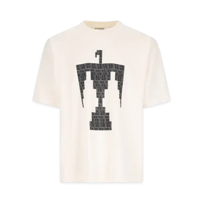 FEAR OF GOD T-Shirt "Nude/Neutrals/White"