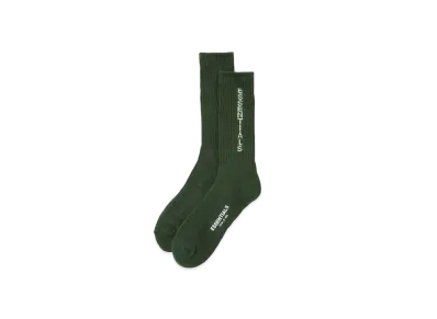FEAR OF GOD Essentials Graphic Socks "Green"