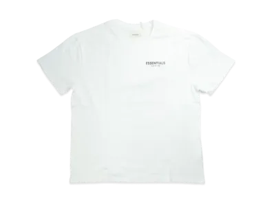 FEAR OF GOD Essentials Boxy Logo T-shirt "White"