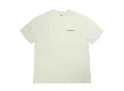 FEAR OF GOD Essentials Boxy Logo T-shirt "Cream"