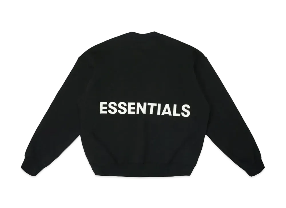 FEAR OF GOD Essentials Crew Neck Sweatshirt "Black"
