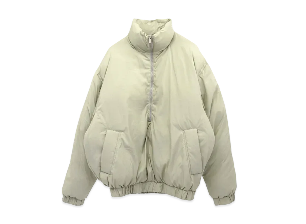 FEAR OF GOD ESSENTIALS QUILTED PO "Sea Foam"