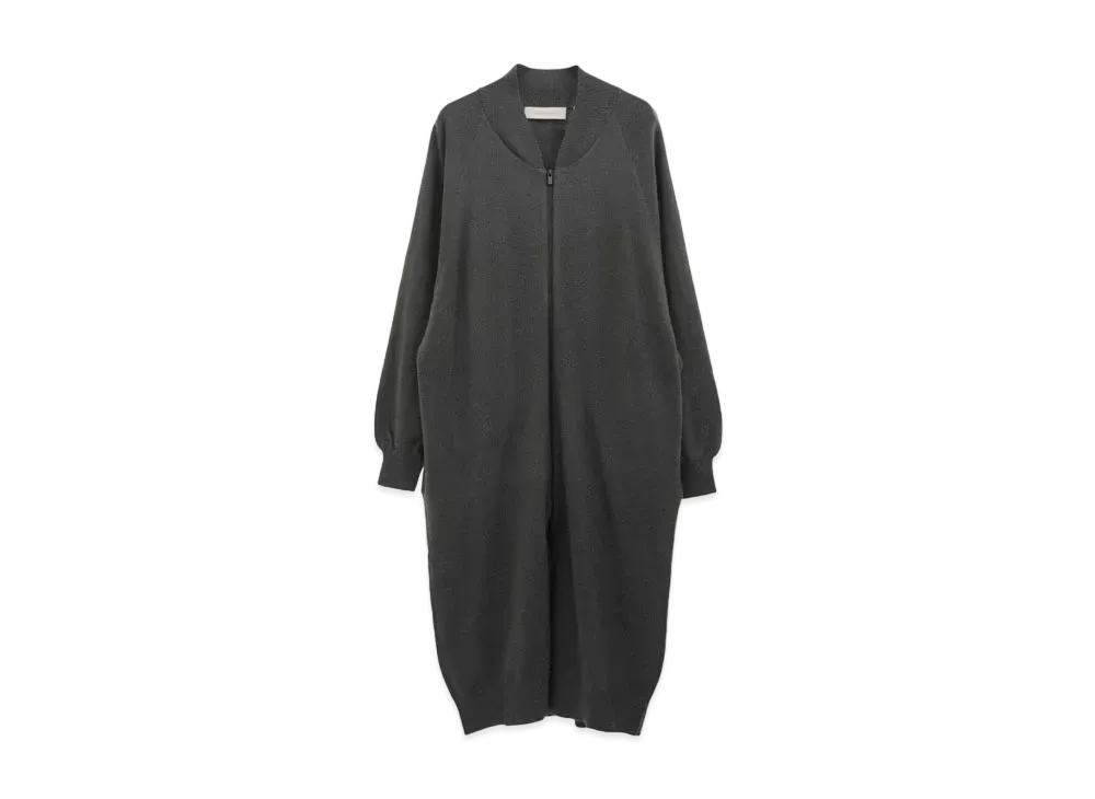 FEAR OF GOD ESSENTIALS LONG CARDIGAN "Iron"