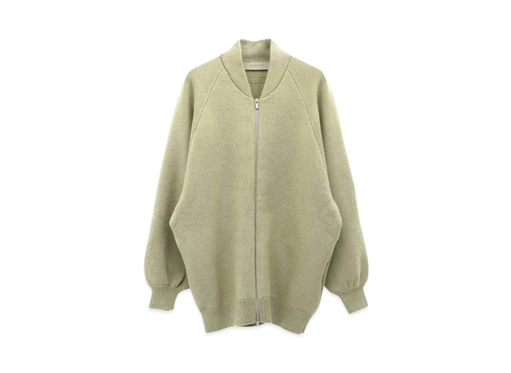 FEAR OF GOD ESSENTIALS CARDIGAN "Sea Foam"