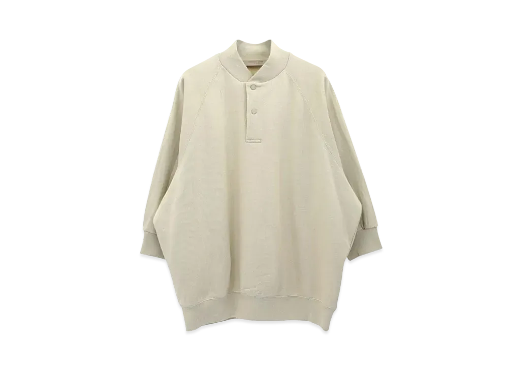 FEAR OF GOD ESSENTIALS HENLEY "Wheat"