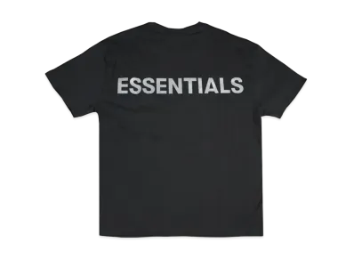 FEAR OF GOD ESSENTIALS 3M Logo Boxy T-shirt "Black"