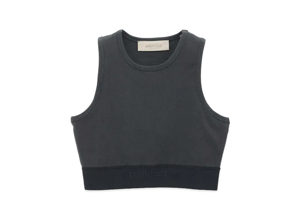 FEAR OF GOD ESSENTIALS SPORT TANK "Iron"
