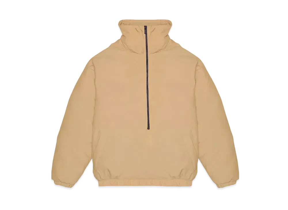 FEAR OF GOD ESSENTIALS Oak Quilted Pullover Sweatshirt "Oak"