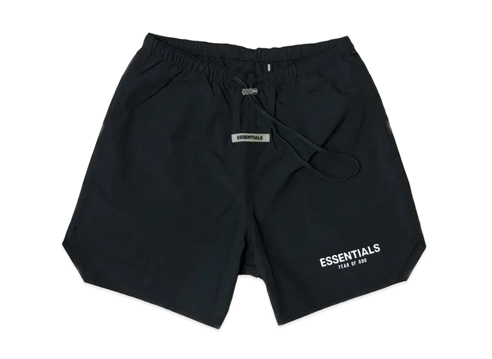 FEAR OF GOD ESSENTIALS Nylon Active Shorts "Black"