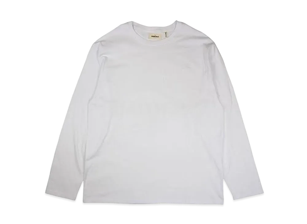 フィアオブゴッド エッセンシャルズ ボクシー グラフィック ロング スリーブ Tシャツ "ホワイト"