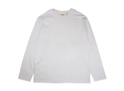 FEAR OF GOD Essentials Boxy Graphic Long Sleeve T-Shirt "White"