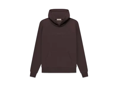 FEAR OF GOD ESSENTIALS Waffle Raglan Hoodie "Plum"