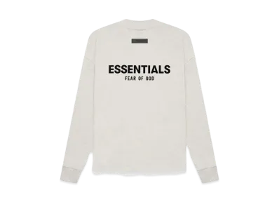 FEAR OF GOD ESSENTIALS LS Tee "Light Oatmeal"
