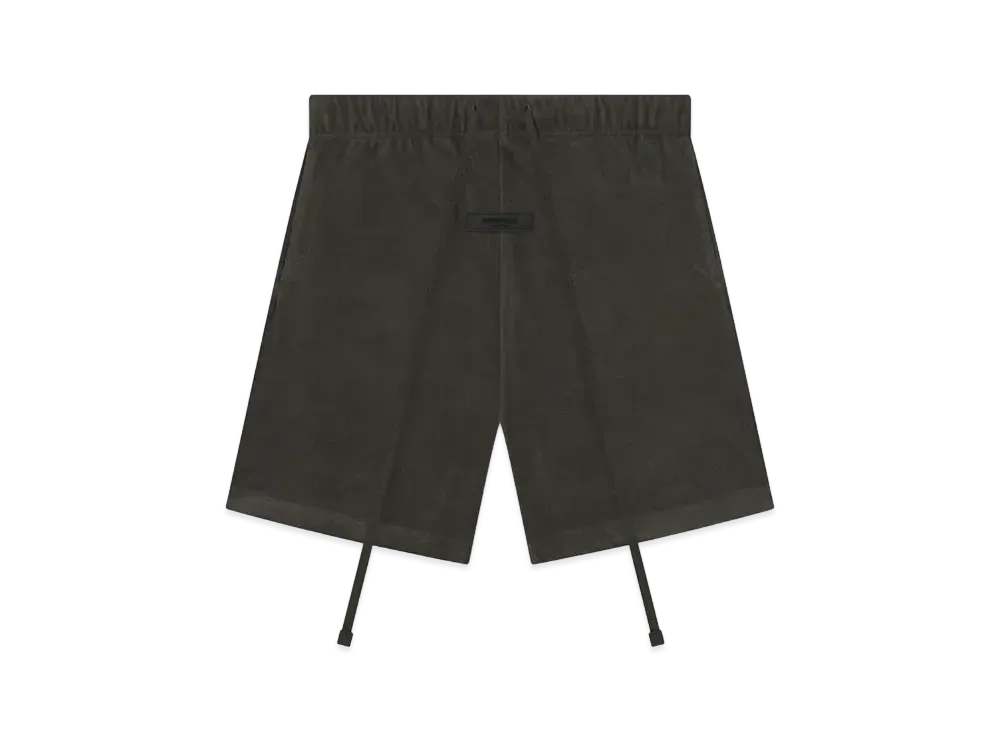FEAR OF GOD ESSENTIALS Terry Short "Off Black"