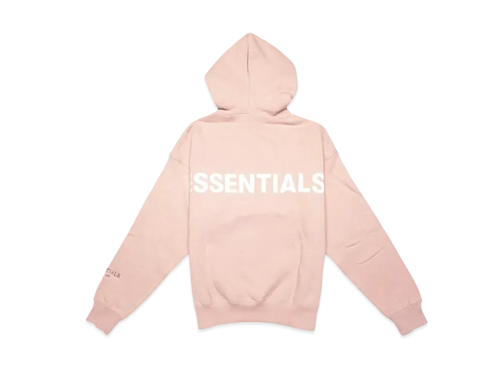 FEAR OF GOD ESSENTIALS 3M Logo Pullover Hoodie "Pink"