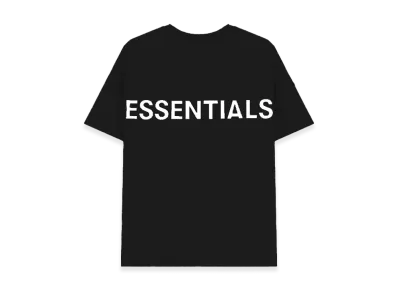 FEAR OF GOD ESSENTIALS 3M Logo Boxy T-Shirt "Black"
