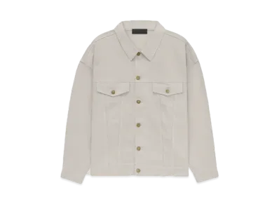 FEAR OF GOD ESSENTIALS Denim Jacket "Silver Cloud"