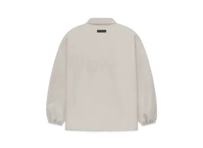 FEAR OF GOD ESSENTIALS Coaches Jacket "Silver Cloud"
