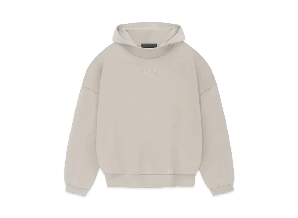 FEAR OF GOD ESSENTIALS Hoodie "Silver Cloud"