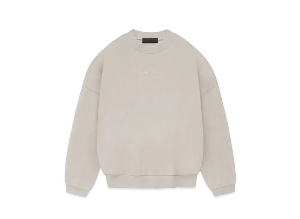 FEAR OF GOD ESSENTIALS Crewneck "Silver Cloud"