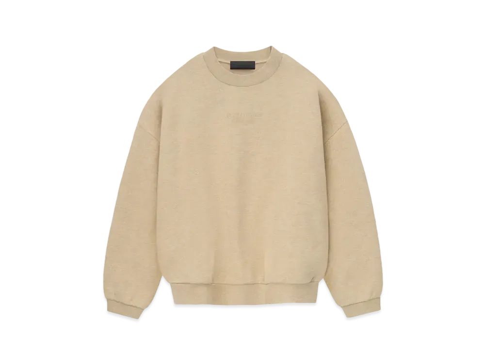 FEAR OF GOD ESSENTIALS Crewneck "Gold Heather"
