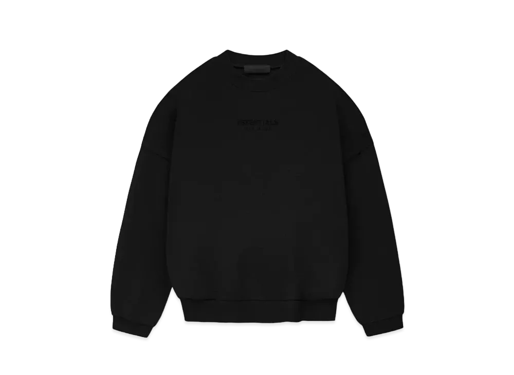 FEAR OF GOD ESSENTIALS Crewneck "Jet Black"