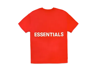FEAR OF GOD Essentials Boxy Graphic T-Shirt "Red"
