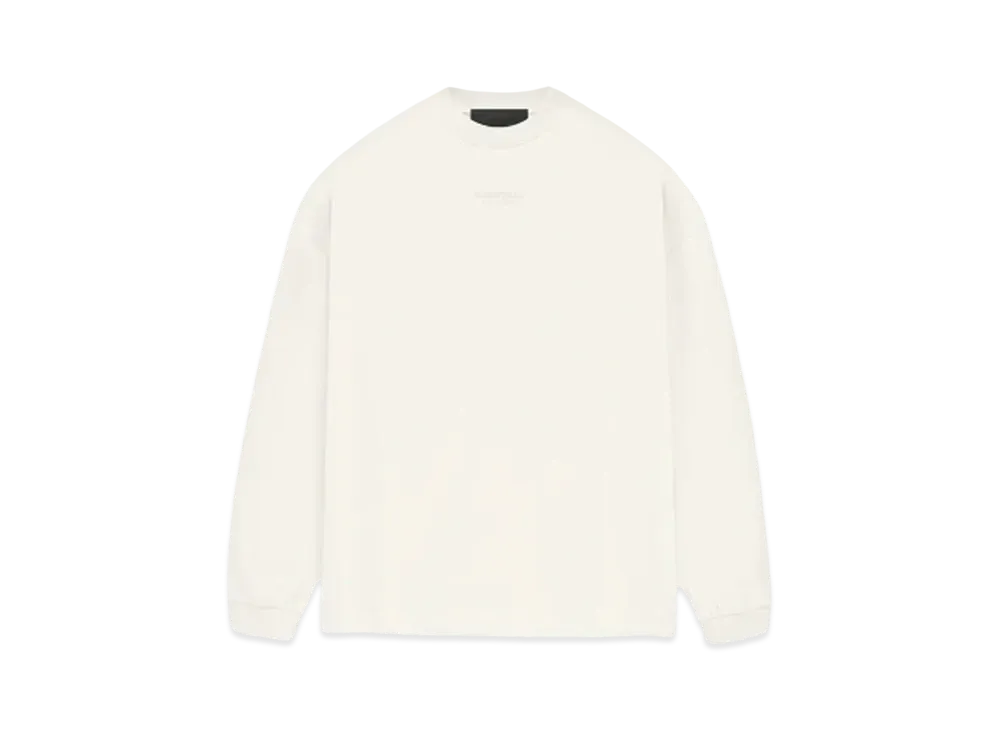FEAR OF GOD ESSENTIALS LS Tee "Cloud Dancer"