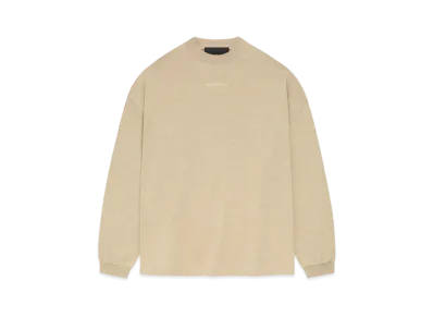 FEAR OF GOD ESSENTIALS LS Tee "Gold Heather"
