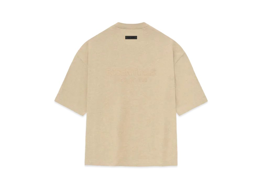 FEAR OF GOD ESSENTIALS V-Neck "Gold Heather"