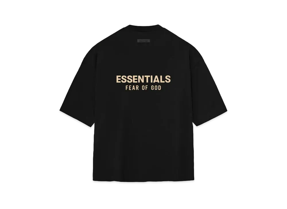 FEAR OF GOD ESSENTIALS V-Neck "Jet Black"