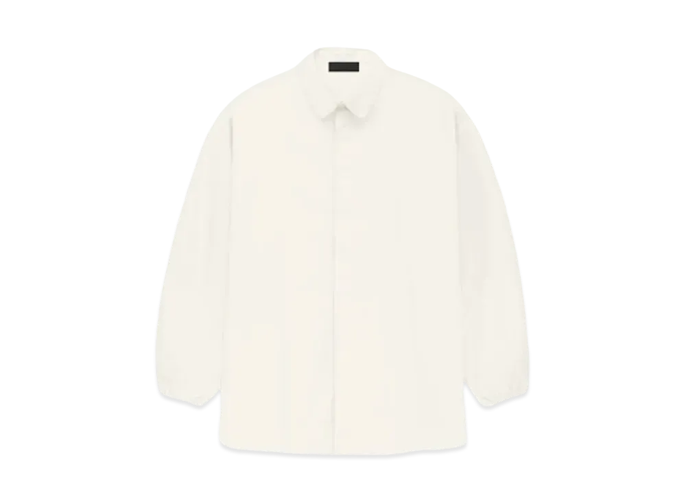 FEAR OF GOD ESSENTIALS Button Down Shirt "Cloud Dancer"