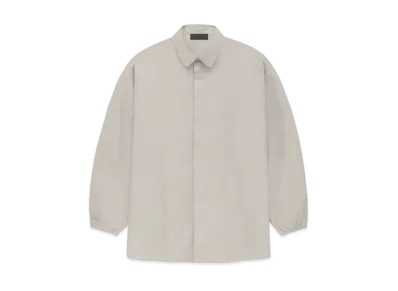 FEAR OF GOD ESSENTIALS Button Down Shirt "Silver Cloud"