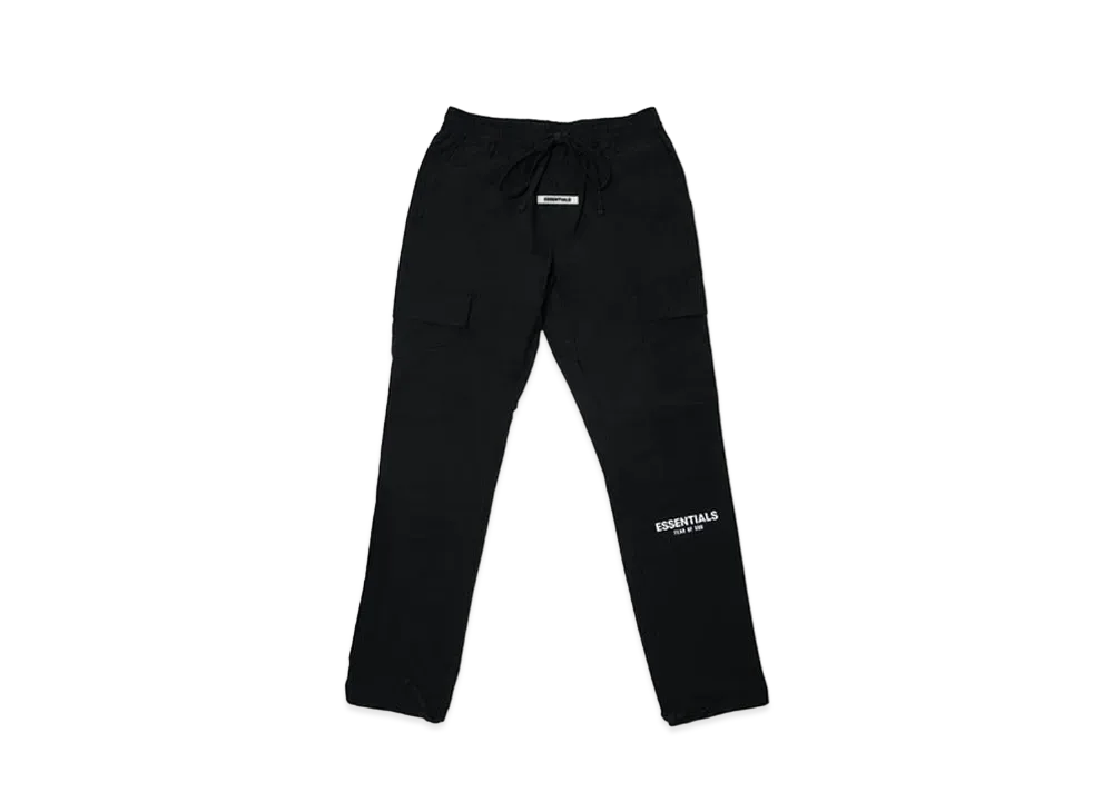 フィアオブゴッド エッセンシャルズ ナイロン パンツ "ブラック"