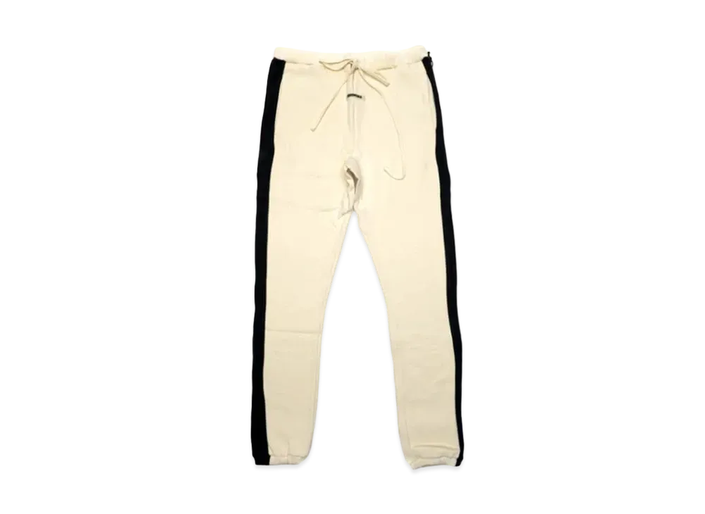 FEAR OF GOD ESSENTIALS Side Stripe Sweatpants "Cream"