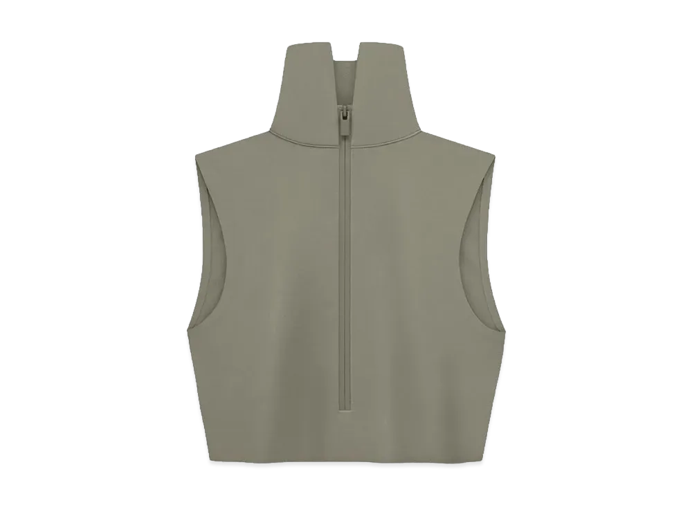 FEAR OF GOD x adidas FEAR OF GOD Athletics Women's High Neck Crop Top "Beige"