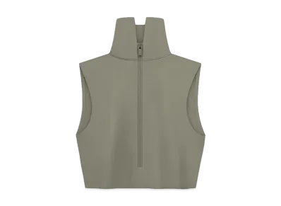 FEAR OF GOD x adidas FEAR OF GOD Athletics Women's High Neck Crop Top "Beige"