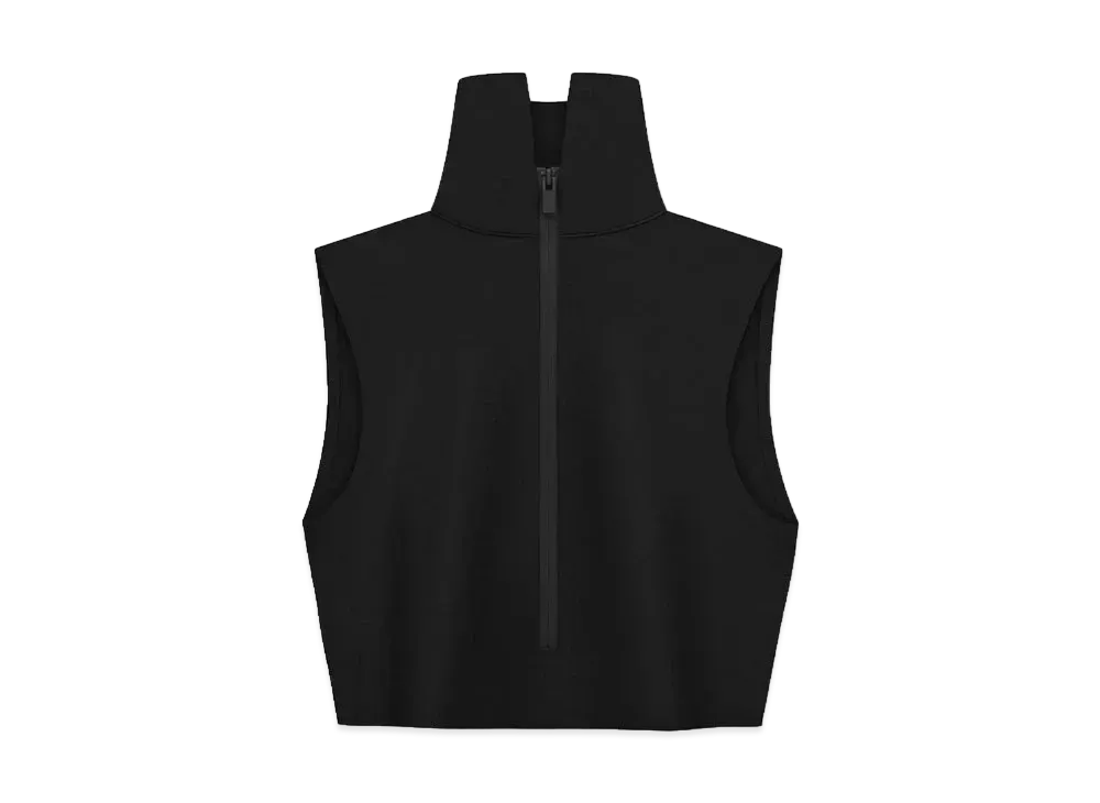 FEAR OF GOD x adidas FEAR OF GOD Athletics Women's High Neck Crop Top "Black"