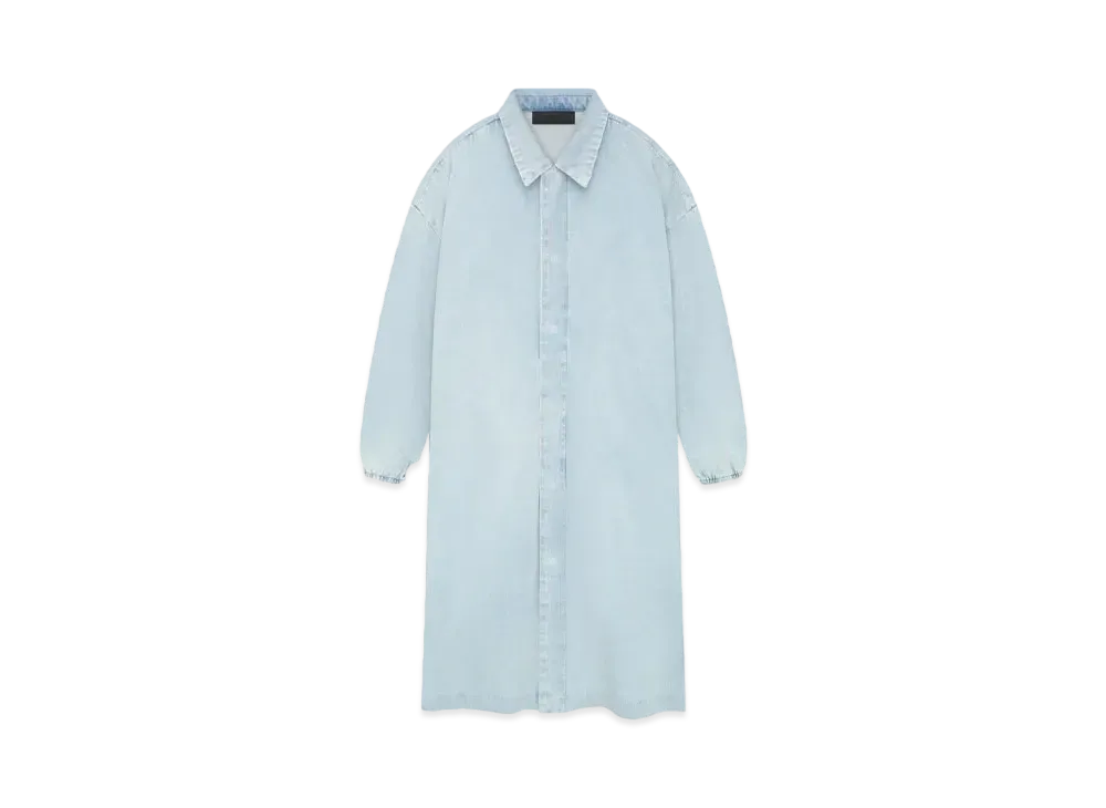 FEAR OF GOD ESSENTIALS Car Coat "Light Wash Denim"